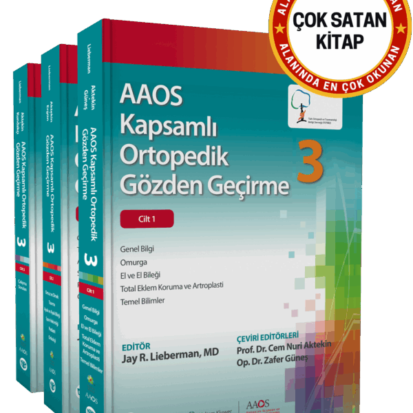 AAOS Kapsamlı Ortopedik Gözden Geçirme - 3 Cilt TOTBİD YAYINI