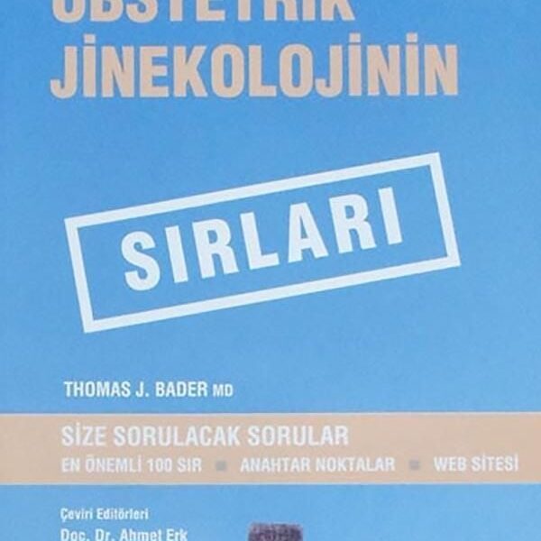 Obstetrik Jinekolojinin Sırları
