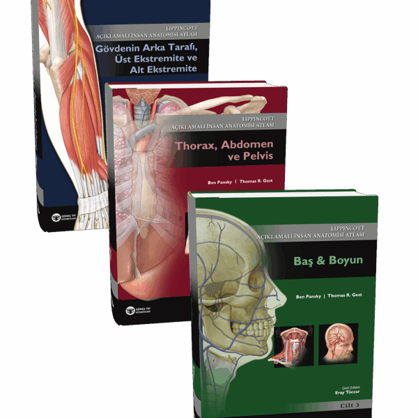 Açıklamalı İnsan Anatomisi Atlası 3 CİLT