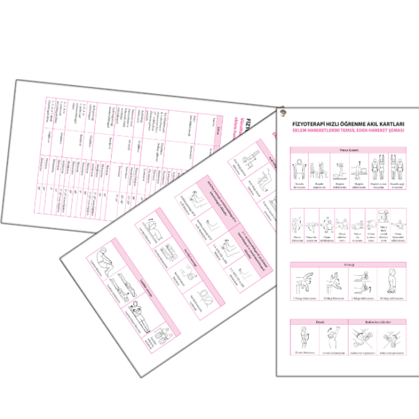 Fizyoterapi Hızlı Öğrenme Akıl Kartları