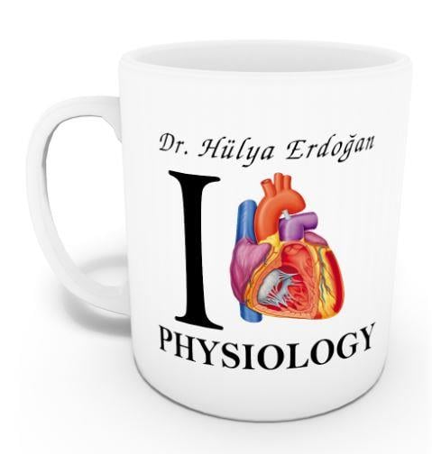 I Love Fizyoloji Kupası (İsme Özel)