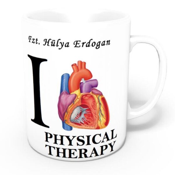 I Love Fizyoterapist Kupası (İsme Özel)