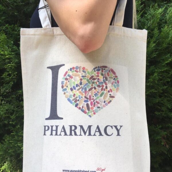 Krem - Eczacılık Bez Çanta