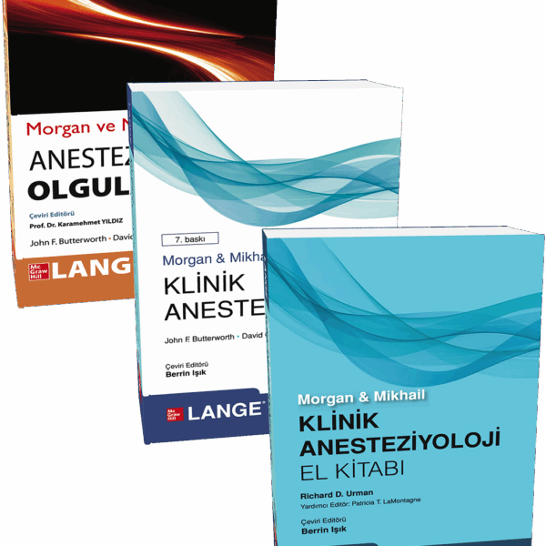 Lange-Morgan & Mikhail'in Klinik Anesteziyoloji Serisi (3 Çok Satan Bu Sette)