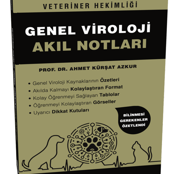 Veteriner Hekimliği Genel Viroloji Akıl Notları (En Fazla Okunan Kitap Serisinden)